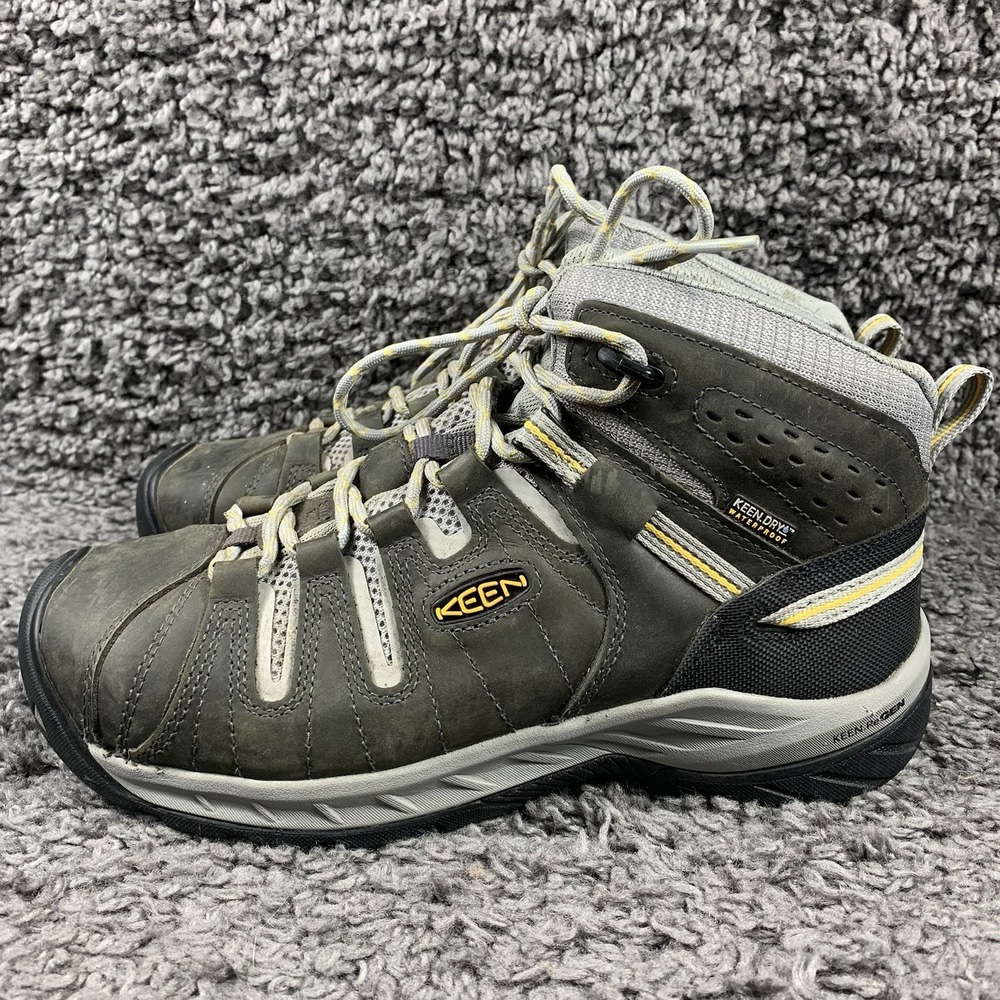 Keen Utility Flint 2 Mid Height Women's size 9.5 W Steel Toe Magnet/Vapor grey